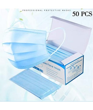 3 Ply Disposable Medical Face Mask Neutral 50pcs/Box