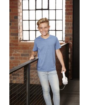 Russell R-166B-0 Boys V-Neck HD Summer Tees