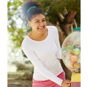 Fruit Of The Loom - Ladyfit Valueweight Long Sleeve T