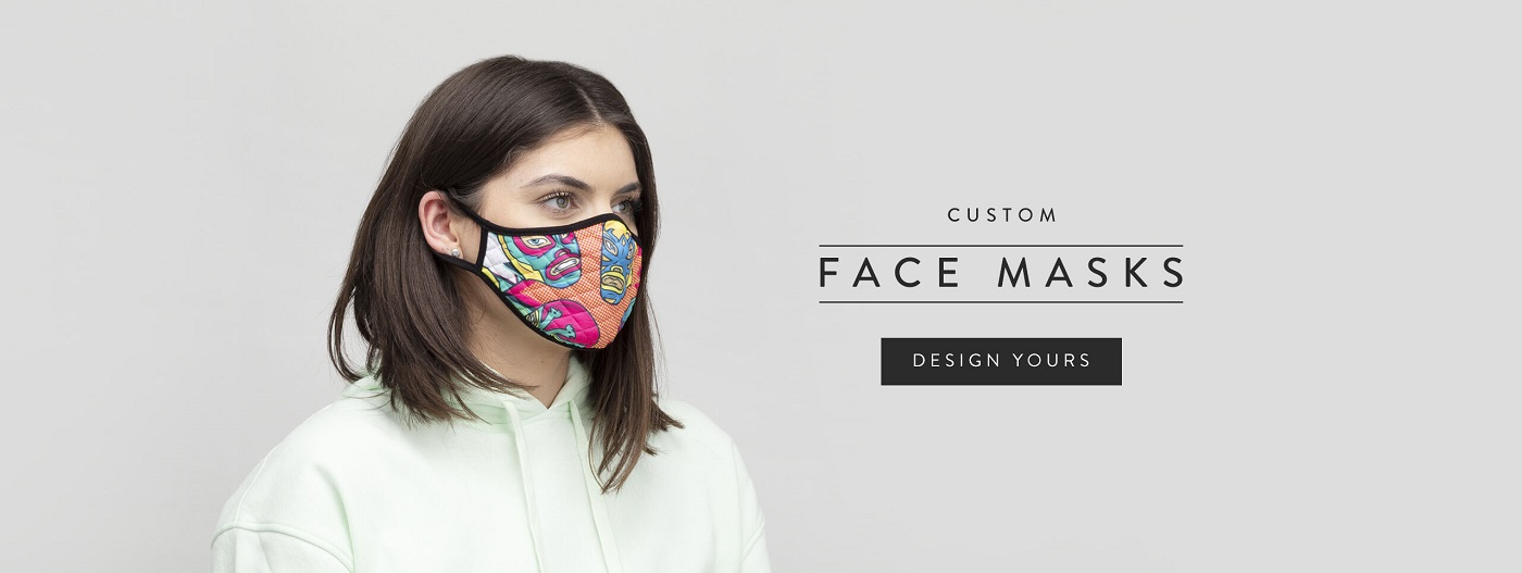 Custom Washable Reusable Cloth Face Masks